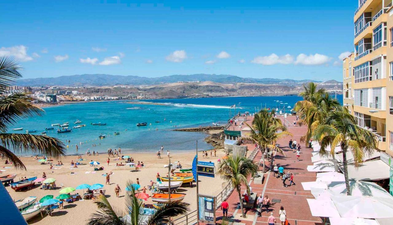 Apartamento Con Balcon En La Playa De Las Canteras Las Palmas de Gran Canárias Exterior foto