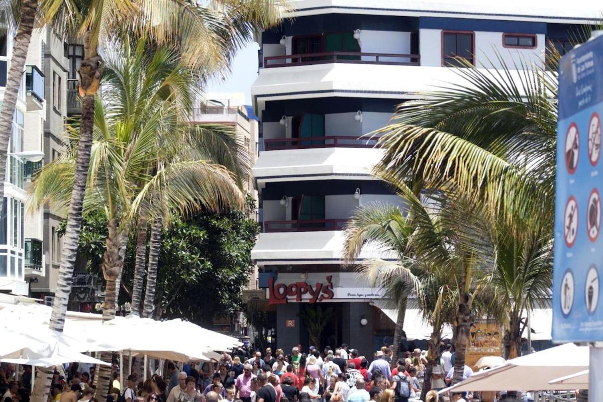 Apartamento Con Balcon En La Playa De Las Canteras Las Palmas de Gran Canárias Exterior foto