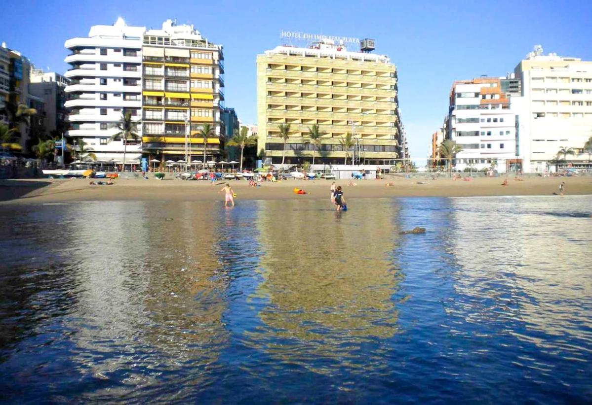 Apartamento Con Balcon En La Playa De Las Canteras Las Palmas de Gran Canárias Exterior foto