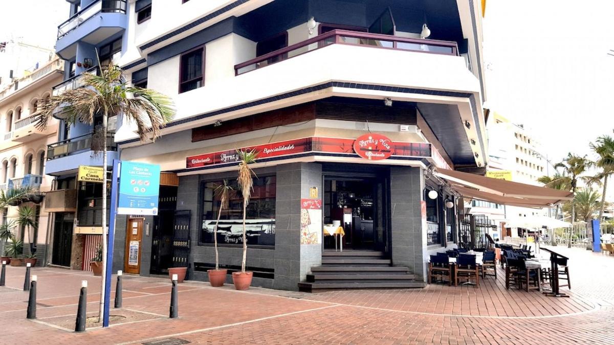Apartamento Con Balcon En La Playa De Las Canteras Las Palmas de Gran Canárias Exterior foto